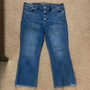 American Eagle Jeans - Hi-Rise Crop Flare